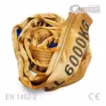 Beskonačna gurtna 6T EN 1492-2 - detaljni prikaz strukture - sigurno podizanje tereta