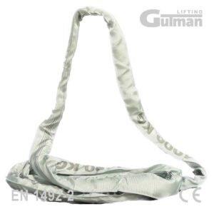 Beskonačna priveznica 4T - detaljni prikaz rastegnute sive gurtne