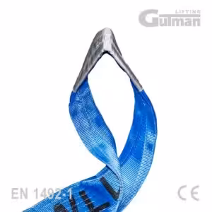 Gurtna za dizanje s omčama 8T - primjena pri posebnim dizanjima tereta - detalj omča