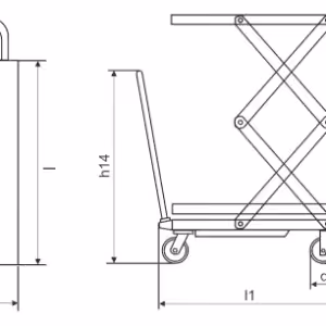 Visokopodizni mobilni stol2