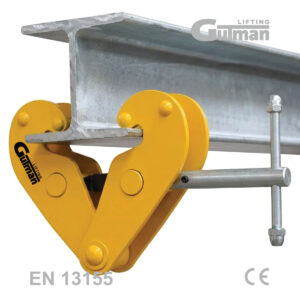 Hvataljka za gredu Gulman u primjeni sa nosačem na čeličnoj gredi