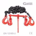 Najjači lančani zatezač u ponudi, 13mm debljina lanca, 10000 daN kapacitet.