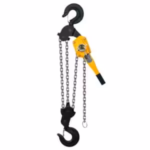 Polužna dizalica 9000 kg – ketencug s tri kraka pocinčanog lanca G80 10 mm, nosivost 9 tona