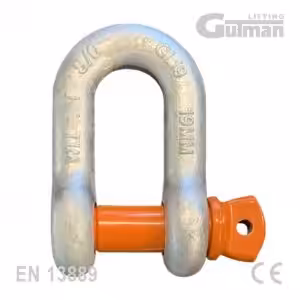 Ravni visokootporni škopac EN 13889 - čelični U-šank sa pin-om za sigurno podizanje