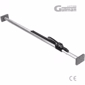 Teleskopski podupirač tereta za kamion s gumenim stopama i polugom