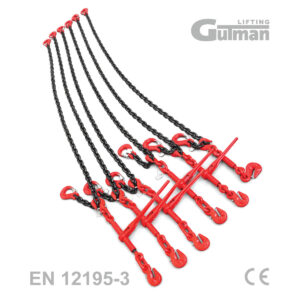Detaljan prikaz kovanog čelika i zaštitnog premaza na tijelu heavy-duty zatezača lanca 13mm