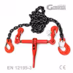 RLSHK lančani zatezač 10mm s račnom i skraćivačima, prekidna sila 6300 daN