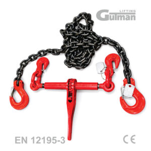 RLSHK lančani zatezač 10mm s račnom i skraćivačima, prekidna sila 6300 daN