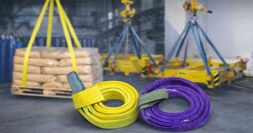 Trakaste poliesterske priveznice s omčama