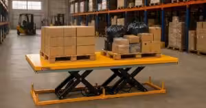 Povećanje produktivnsoti dvoškarastim podiznim stolom u skladištu