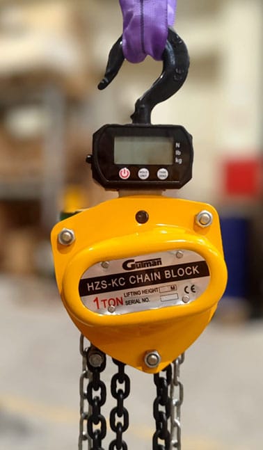 Lančana dizalica - flašencug s vagom