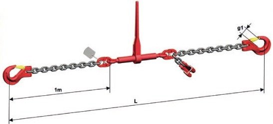 RLSK Kettenspanner Modell - mit verbundenen Ketten