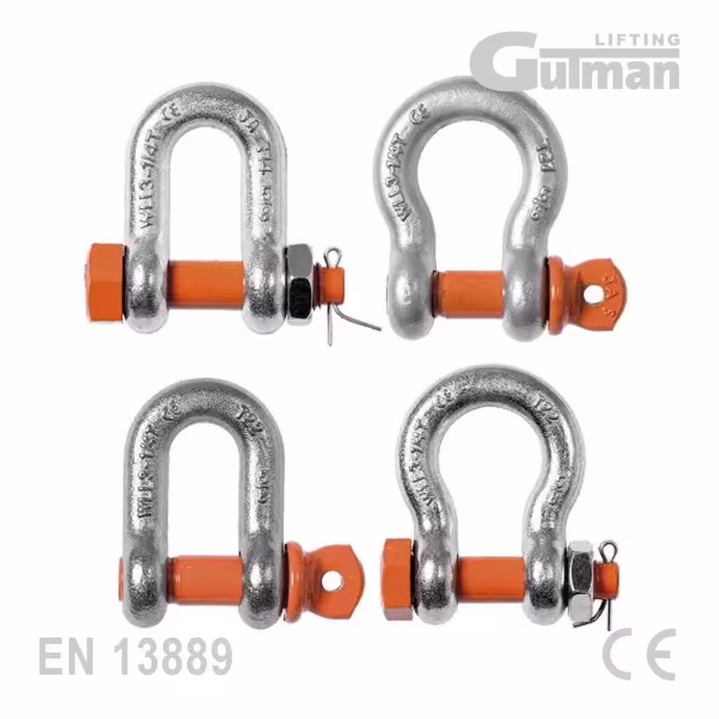 Škopci za dvigovanje – vse vrste EN 13889 (ravni, trebušasti, visokoodporni) s sornikom za varno vpetje bremena