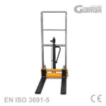 Dostavni visokopodizni viličar Gutman KMTL 4120 visine 1.2 m za kombi vozila i istovar paleta