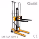 Laki visokopodizni viličar Gutman KMTL 4150 nosivosti 400 kg i visine 1.5 m