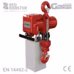 Pneumatski podizač TCR-1000C2 1t Red Rooster, robustni industrijski air hoist za zahtjevne uvjete